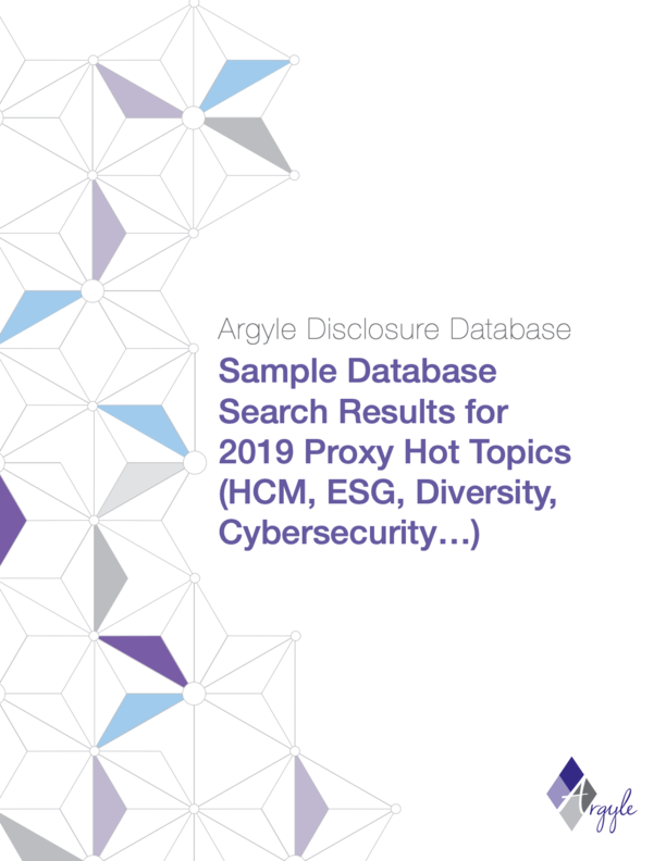 Argyle Disclosure Database Thumbnail