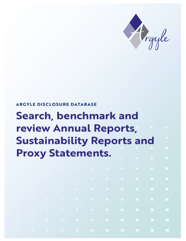 Argyle Disclosure Database