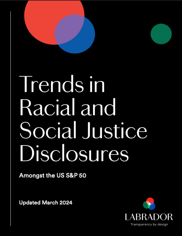 Trends in Racial and Social Justice Disclosures Thumbnail
