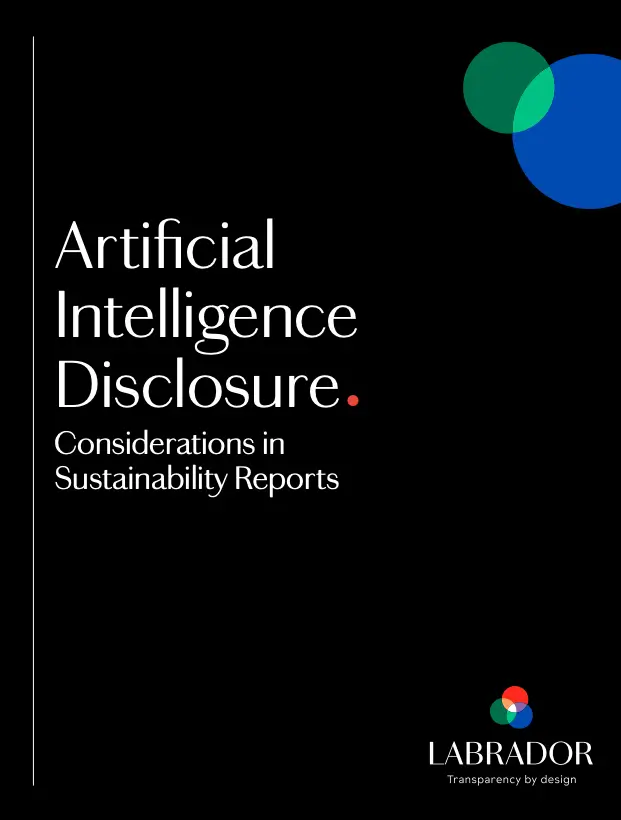 Artificial Intelligence Disclosure