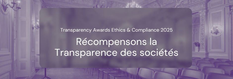 Transparency Awards Ethics & Compliance