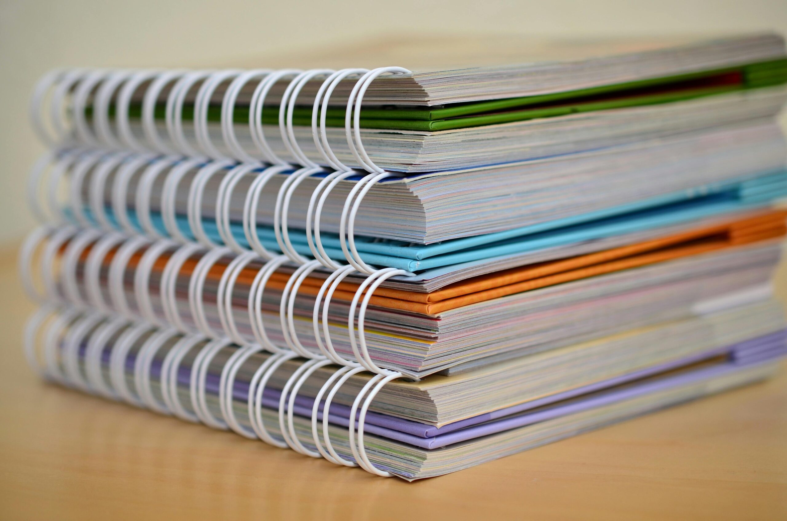 photo piled up documents