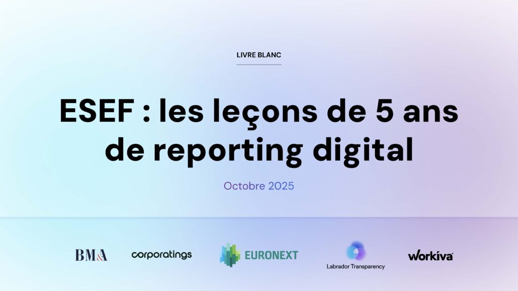 livre blanc ESEF 2025 couverture