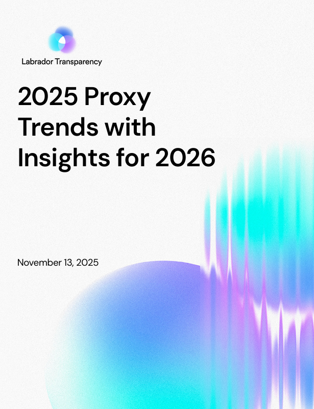 2025 Proxy Trends with Insights for 2026
