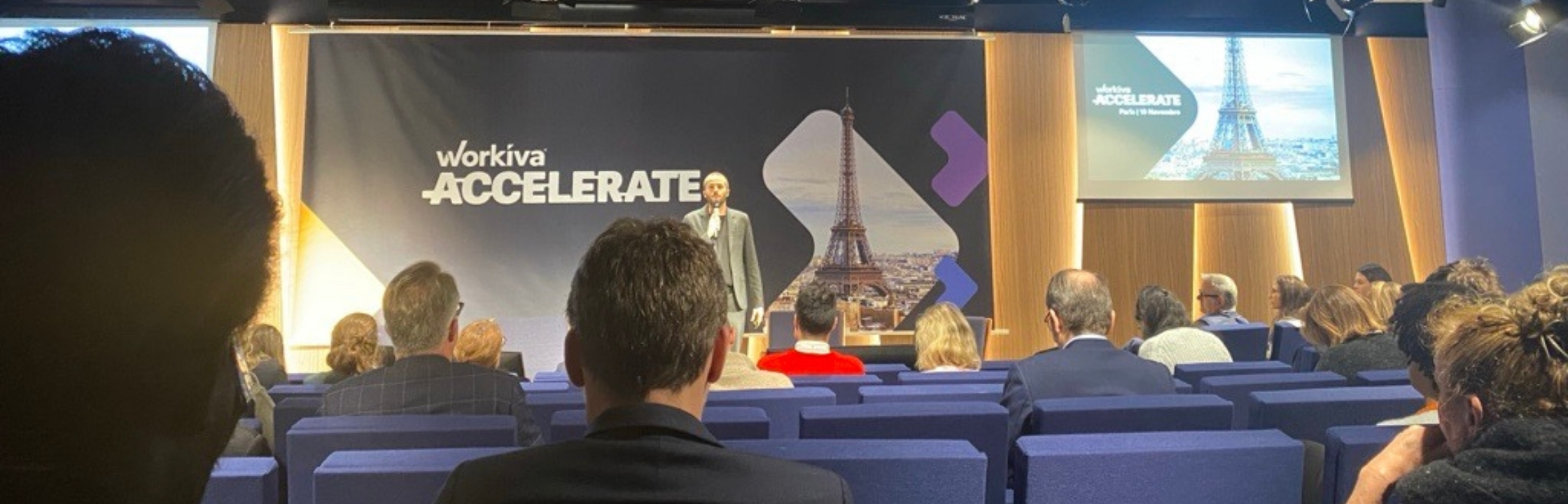 Conférence sur le DEU à Workiva Accelerate Paris 2025