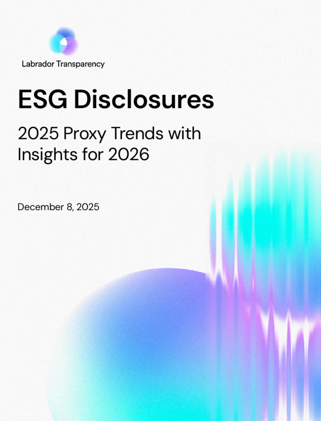 ESG Disclosures